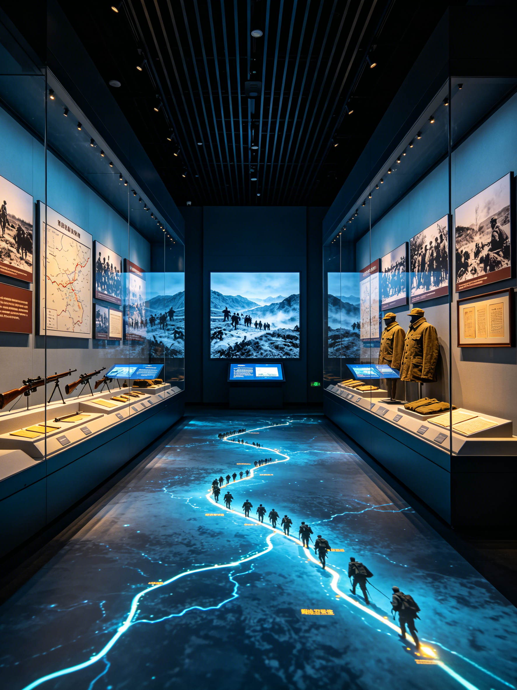  鑫时空完成某地级市规划展览馆项目 3800㎡沉浸式体验空间正式开放